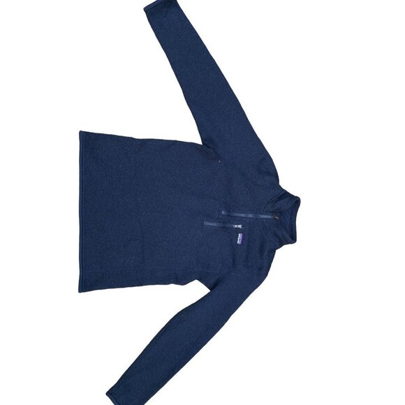 PATAGNOIA Better Sweater 1/4 Zip Jacket Blue - Picture 5 of 6